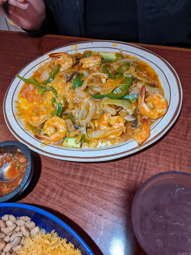 Camarones a La Diabla