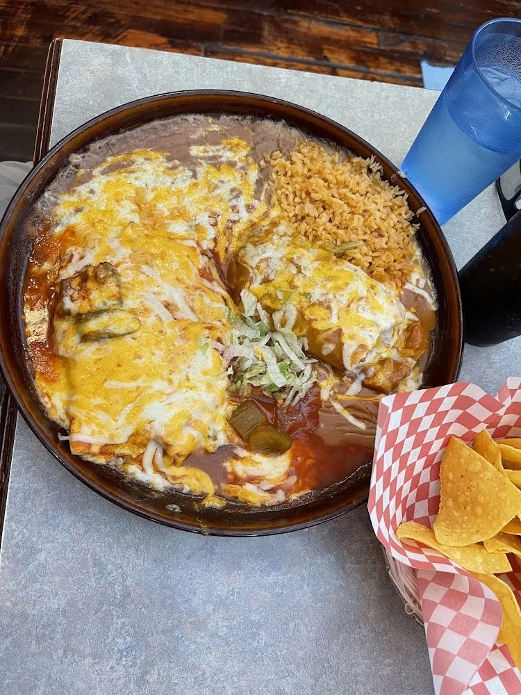 Enchilada Rice and Beans